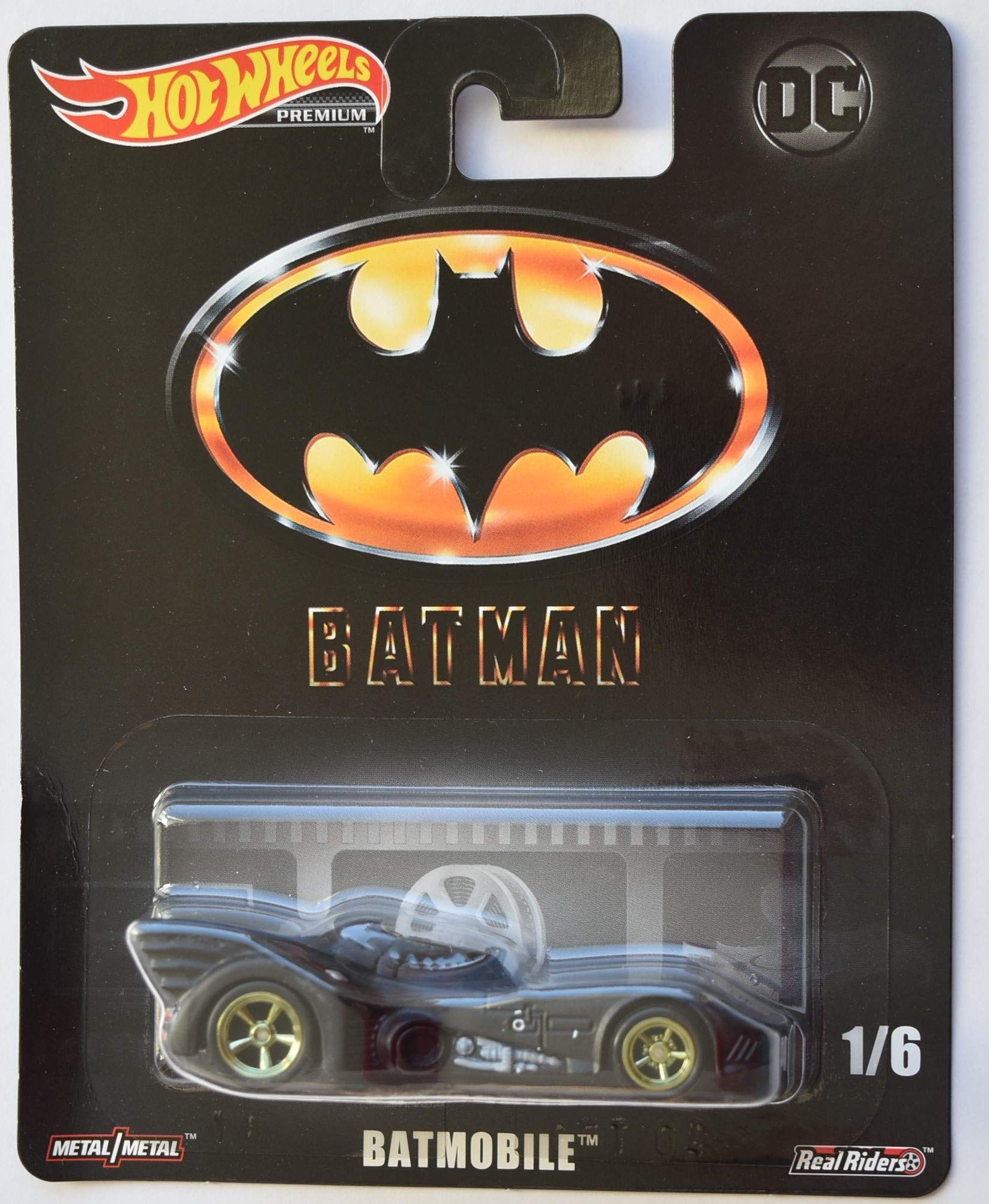 Amazon.com: Hot Wheels Batman Premuim, Batmobile #1/6 : Toys & Games